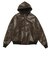 125K1084300　M Fake Leather Work Jacket　BROWN　702004-0002