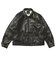 125K1084200　M Fake Leather Jacket　BLACK　702003-0001