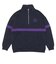 125K1050100　M Bi-Color Half Zip Sweat　NAVY　701869-0001