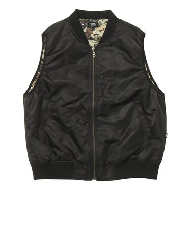 125K1091000 M Vintage Twill Bomber VST BLACK 702008-0001