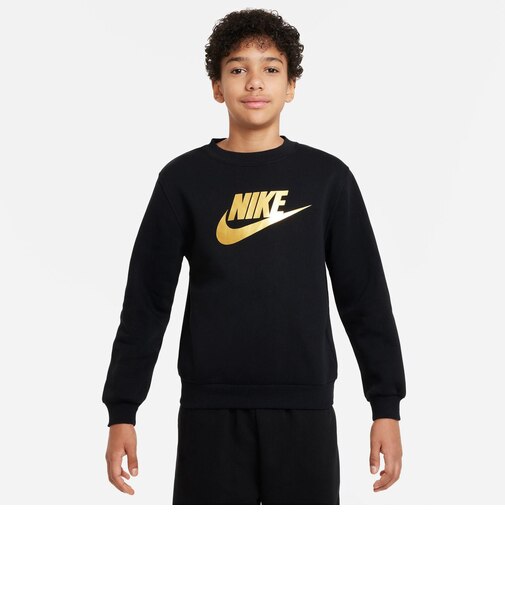HQ0975　K CLUB FLC CREW GOLD　010BLK/M GOLD　703921-0001
