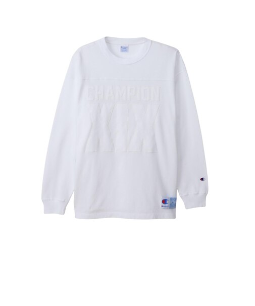 C3-C412　M FOOTBALL LS T-SHIRT　WHITE　701841-0001
