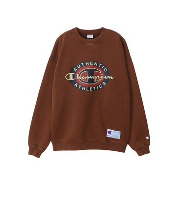 C3-C014　M CREW NECK SWEATSHIRT　BROWN　701830-0002