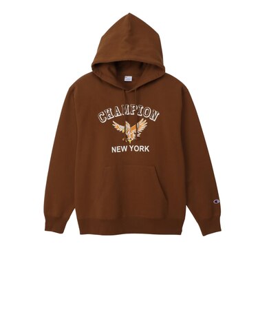 C3-C102　M HOODED SWEATSHIRT　BROWN　701832-0003