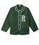 C3-C409　M BASEBALL SHIRT　DARK GREEN　701839-0001