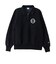 C3-C009　M RW HALF ZIP SWEATSHIRT　OFF BLACK　701828-0001