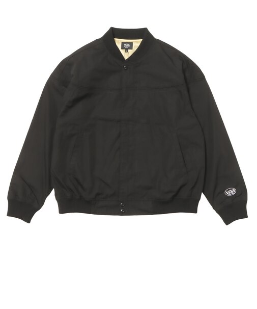125K1091200 M Oval Logo Mil Derby JKT BLACK 702002-0001