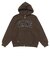 125K1051500　M Sweat Zip Parka　BROWN　701868-0002