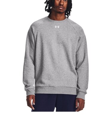 1379755　M Rival Fleece Crew　025CTR/WHT　701404-0002