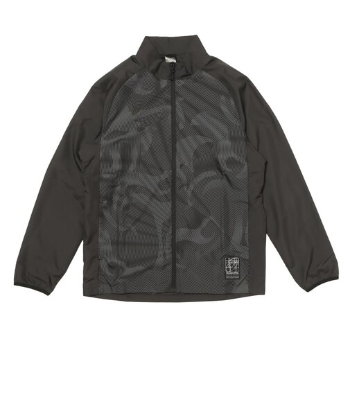 2031F165.001　MESH LINING WINDBREAKER JACKET　P BLACK　700363-0001