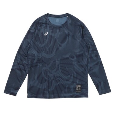 2031F162.400 DRY GRAPHIC LONG SLEEVE TEE MIDNIGHT 700361-0001