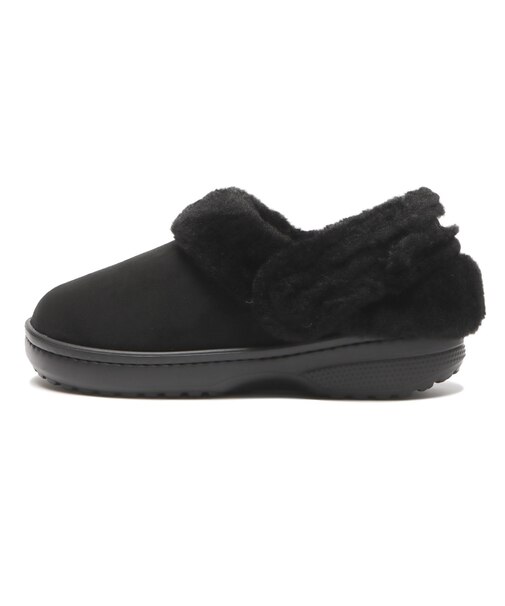 212106-001　CL UNFURGTBLE VEGAN SUEDE CLG　BLACK　699194-0001