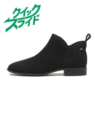 W3065　SIDE CUT KNIT2.5　BLACK　700405-0001