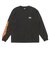 125K1024500　M Flames Punk Logo L TEE　BLACK　701871-0002