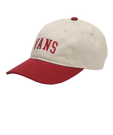 125K7160300 College Logo Low Cap BEIGE/RED 702000-0001
