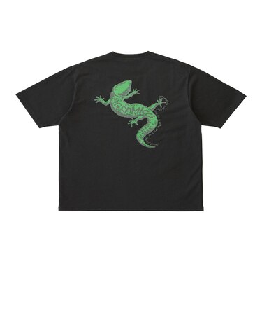 G5FU-T133 M GECKO TEE VINTAGE BLACK 702633-0003