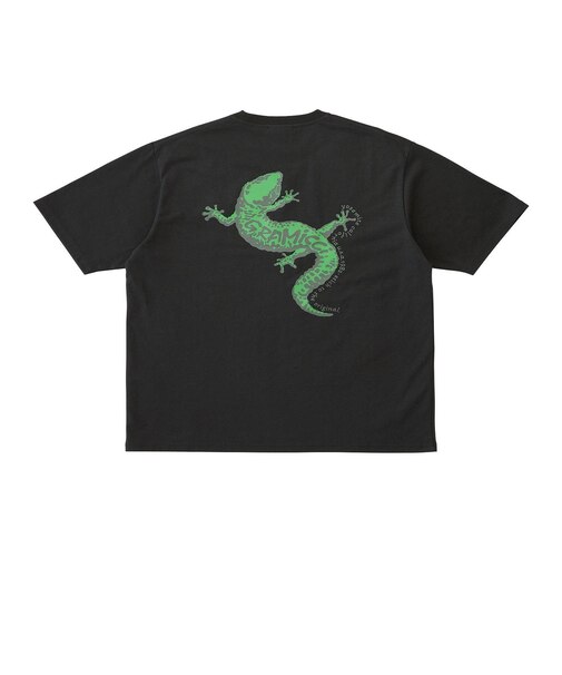 G5FU-T133 M GECKO TEE VINTAGE BLACK 702633-0003