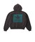 G5FU-J092　M HEMP ZIP HOODED SWEATSHIRT　DEEP BROWN　702630-0002
