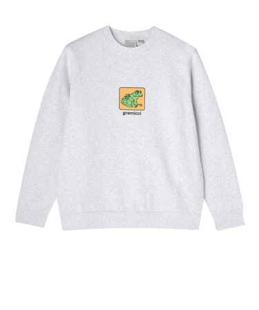 G5FU-J095　M TOAD SWEATSHIRT　HEATHER ASH　701956-0001