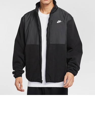 IM9453 M CLUB WTRZ FZ JKT 010BLK/WHT 703869-0001