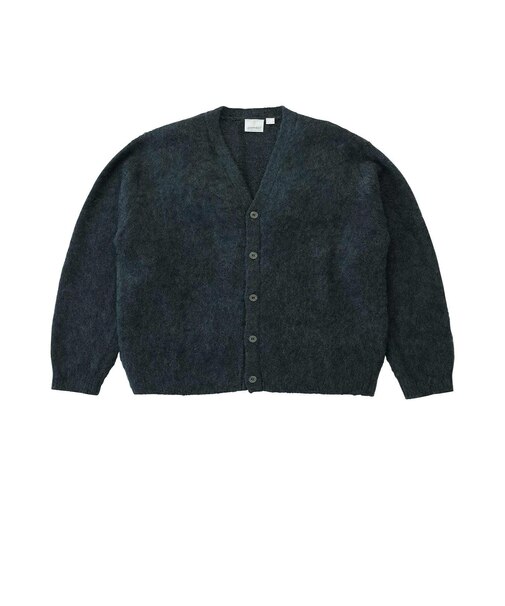 G5FU-J025 MOHAIR CARDIGAN CHARCOAL 702628-0002