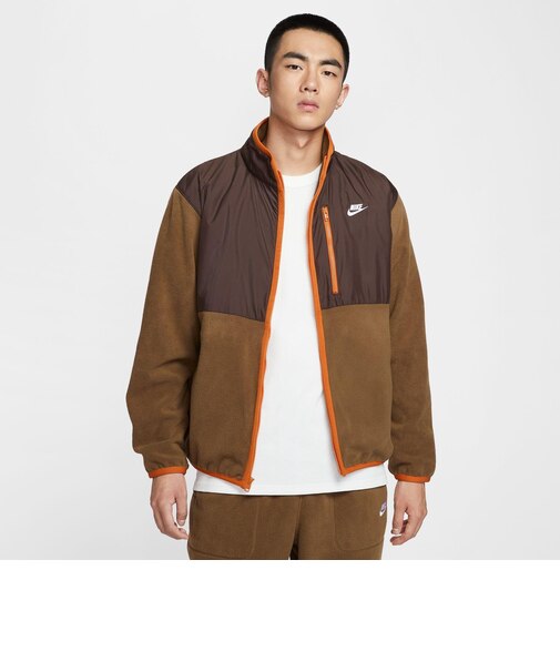 IM9453 M CLUB WTRZ FZ JKT 235MSWBRN/WHT 703869-0002