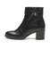 JE40032　BELT SHORTBOOTS 6　BLACK　697713-0001