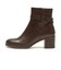 JE40031　SIDE BELT SHORTBOOTS 6　BROWN　697715-0002
