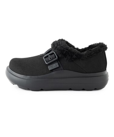 1XM02869H001 PUFFER BOLD SLIP ON v2 FUR *Black/Black 702670-0001