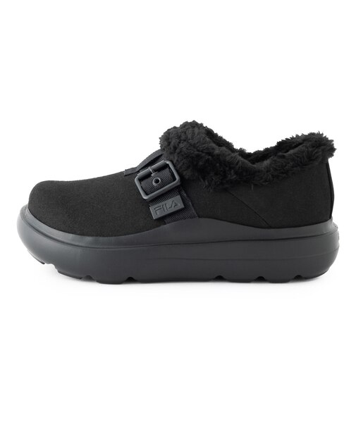 1XM02869H001 PUFFER BOLD SLIP ON v2 FUR *Black/Black 702670-0001
