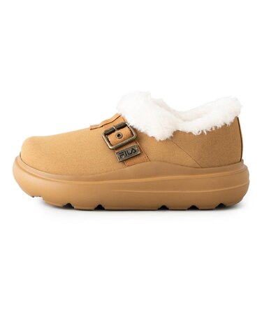 1XM02869H925 PUFFER BOLD SLIP ON v2 FUR *Beige/Brown 702671-0001