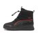 392647　22-25EVOLVE BOOT PURETEX JR　06BK/F.RED　683001-0003