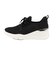 7504　KNIT SNEAKERS　BLACK　704011-0001