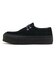 31316421　AS LFTD CREPETAPE MOCCASIN OX　BLACK　703456-0001