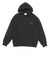 225-023010　1-PT LOGO SWEAT P HOODIE　BLACK　705364-0001
