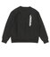 225-026010　WILD-CARD SWEAT CREW NECK　BLACK　705365-0002