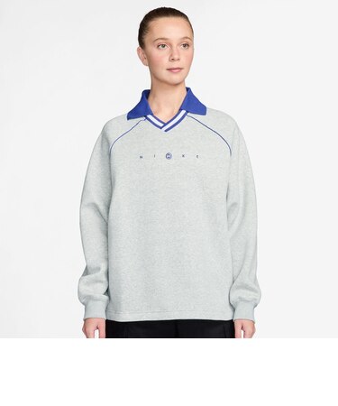 IF0257　W PHNXFLC POLO TOP　043PRPLTM/HTR　707052-0002