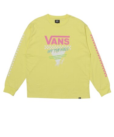 126R1022300 M Neon Checker Racing L TEE YELLOW 705967-0003