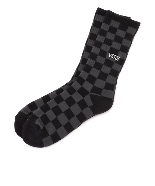 VN000QBDBA5　Checkerboard Crew　BLACK-CHARCOAL　705284-0001