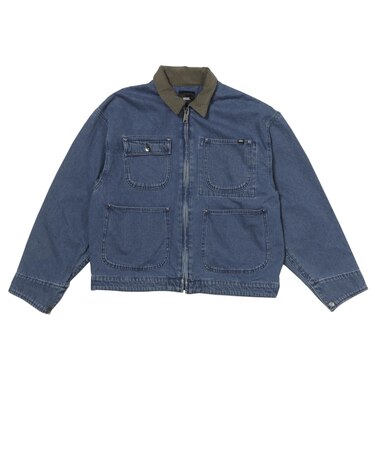 126R1090701　DENIM WORK Jacket　BLUE　705866-0002