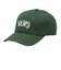 126R7160400　Flowers college Logo Low Cap　GREEN　705410-0003