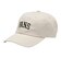 126R7160400　Flowers college Logo Low Cap　IVORY　705410-0001