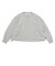 126R3011501　W flower motif sweat　GRAY　705878-0001