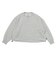 126R3011501　W flower motif sweat　GRAY　705878-0001
