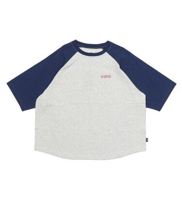 126R3020601 W raglan sleeves cropped TEE BLUE 705872-0002