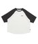 126R3020601　W raglan sleeves cropped TEE　SUMIKURO　705872-0001