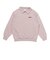 126R3050401　W Embroidery logo halfzipsweat　PINK　705870-0003