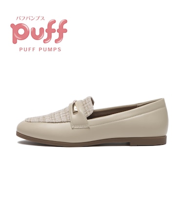 W5078　PUFF LOAFER 1.5　BEIGE　704579-0002