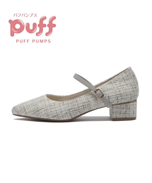 W5080　PUFF PTD ST 4　TWEED GRAY　704587-0003
