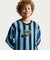 IF2304　K MESH JERSEY LS TOP　412UNVBLU/BLACK　707790-0002